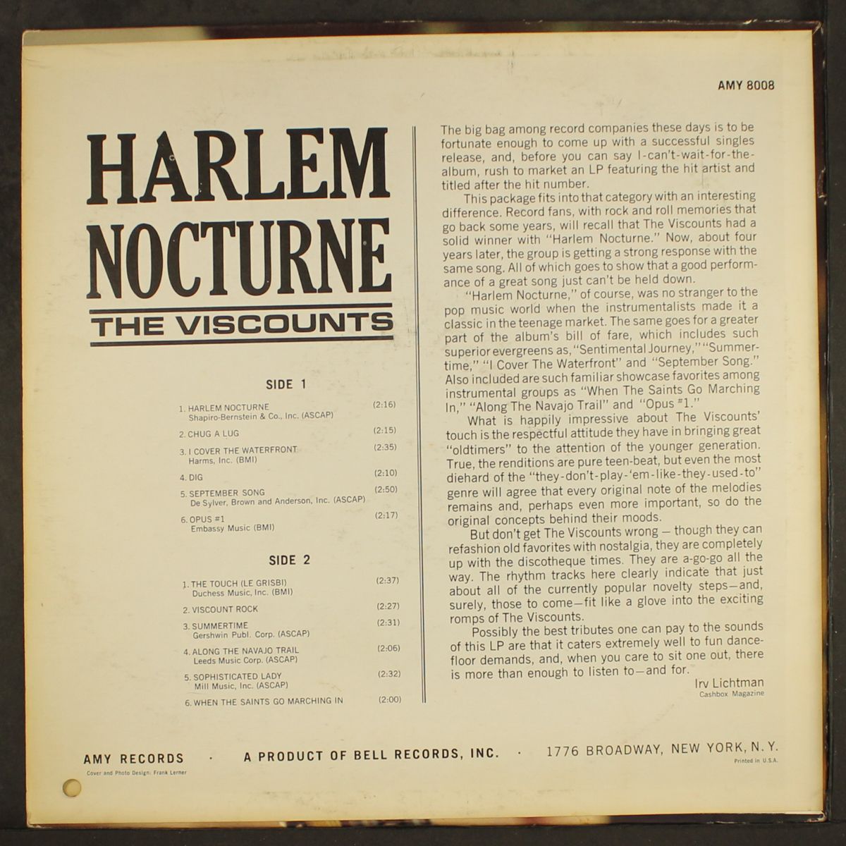 harlem nocturne by VISCOUNTS
