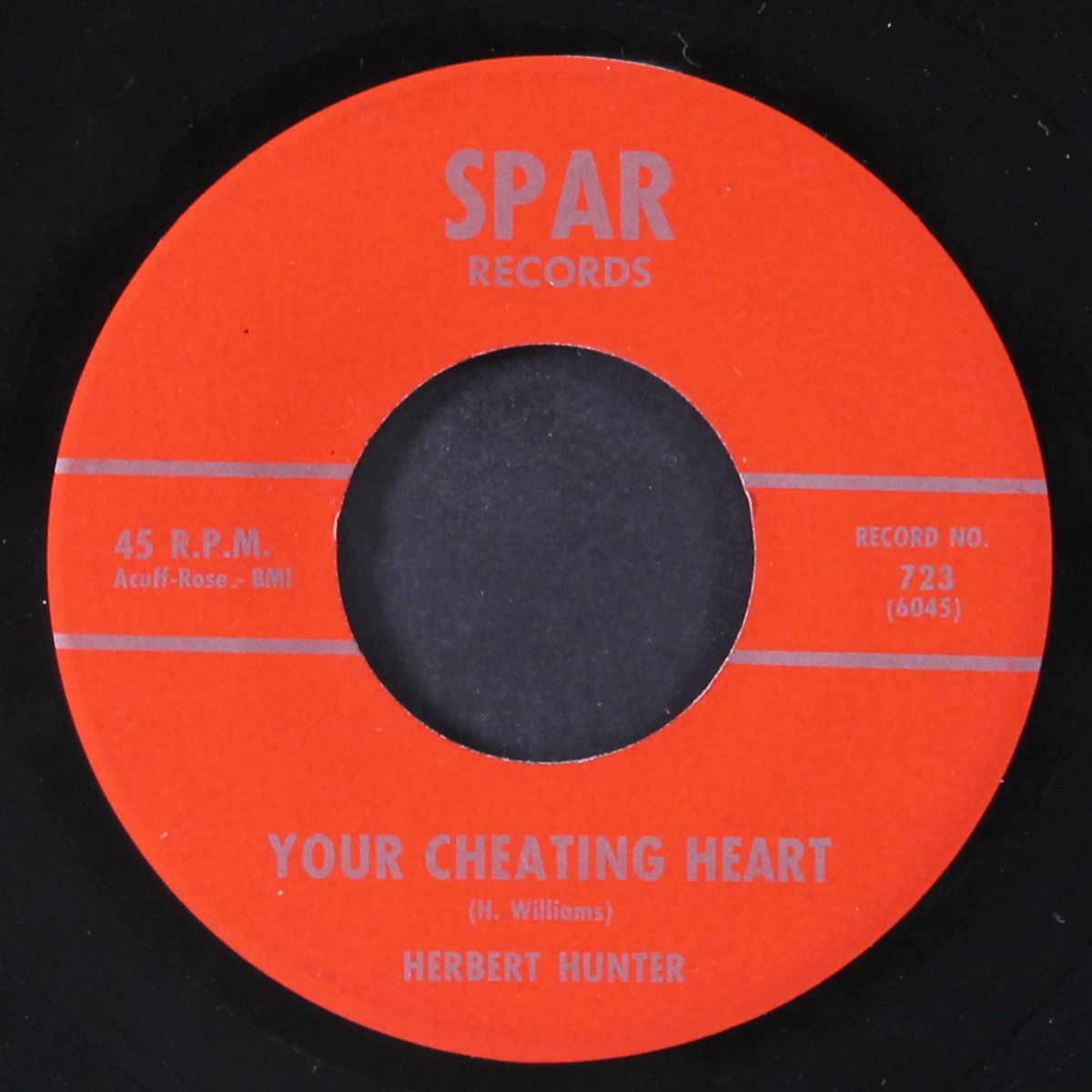 your cheating heart / i can't help it by HERBERT HUNTER