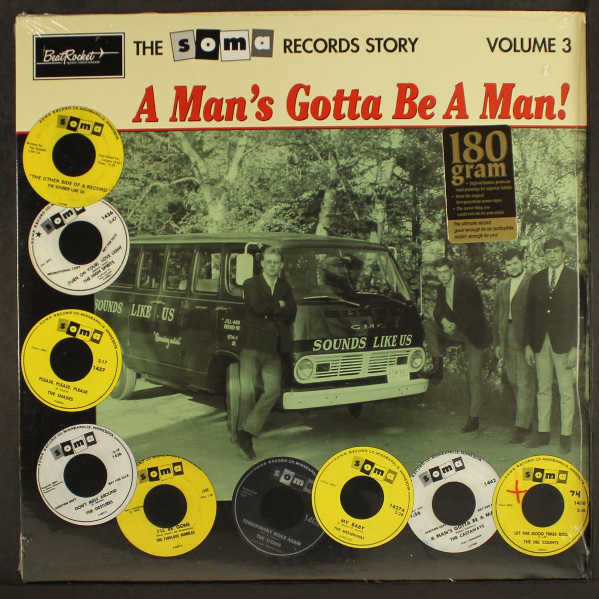 the soma records story vol. 3 - a man's gotta be a man! by VARIOUS