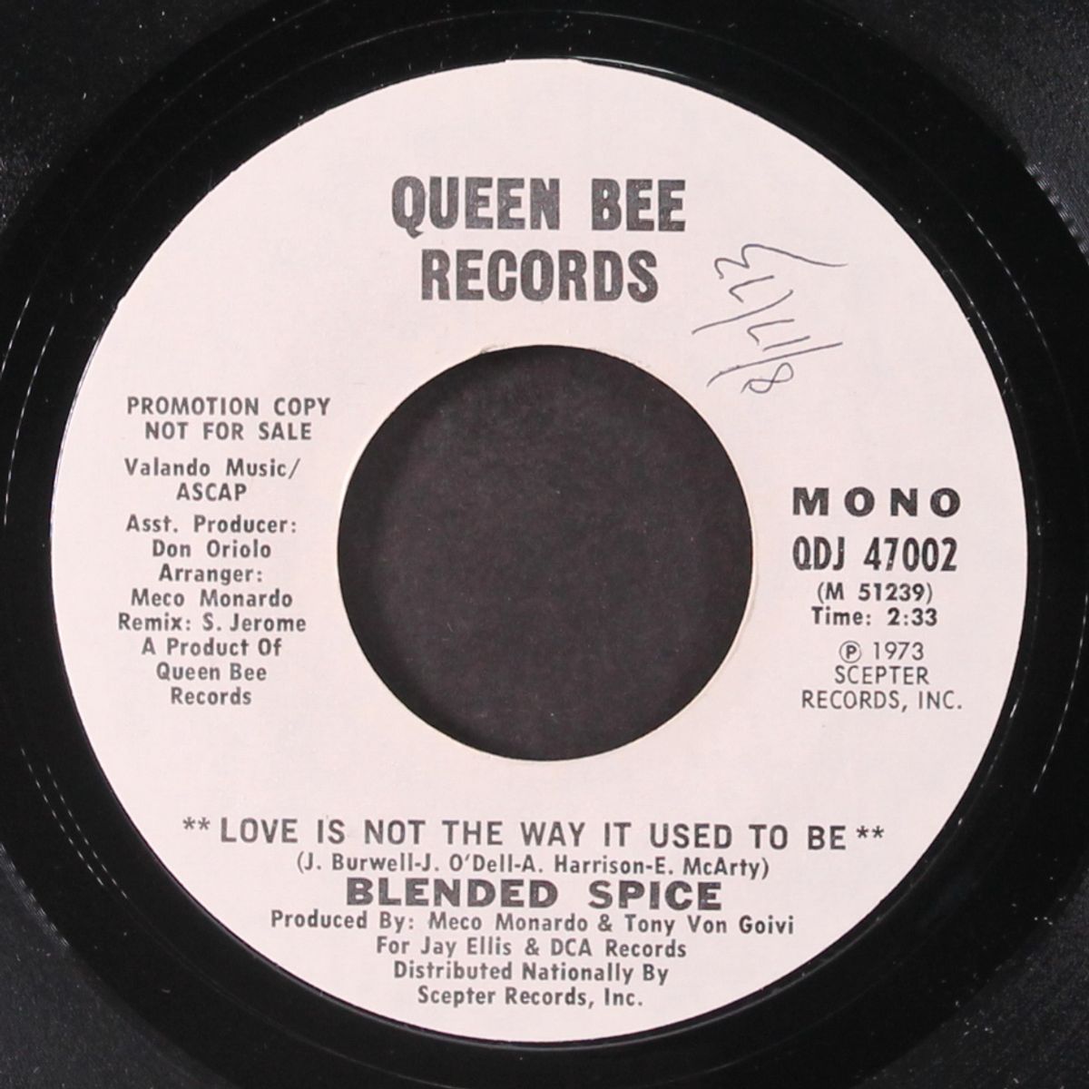 love is not the way it used to be / mono by BLENDED SPICE