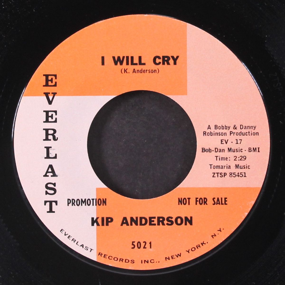i feel good / i will cry by KIP ANDERSON