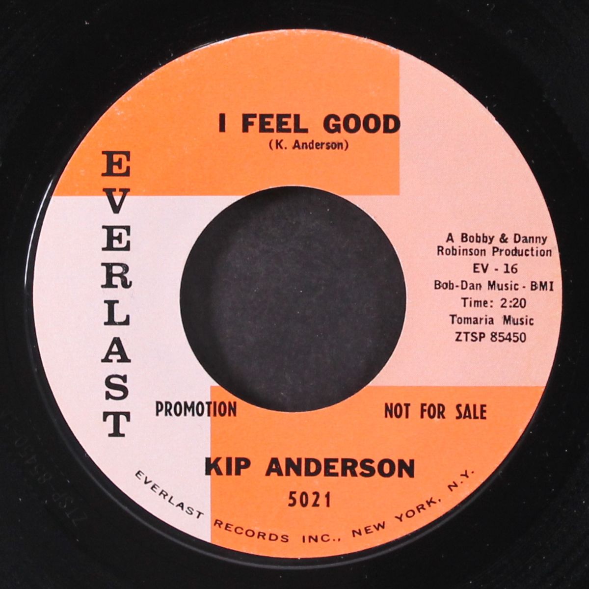 i feel good / i will cry by KIP ANDERSON