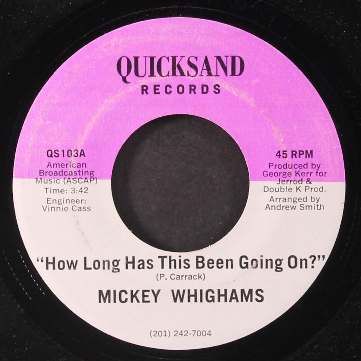 how long has this been going on? by MICKEY WHIGHAMS