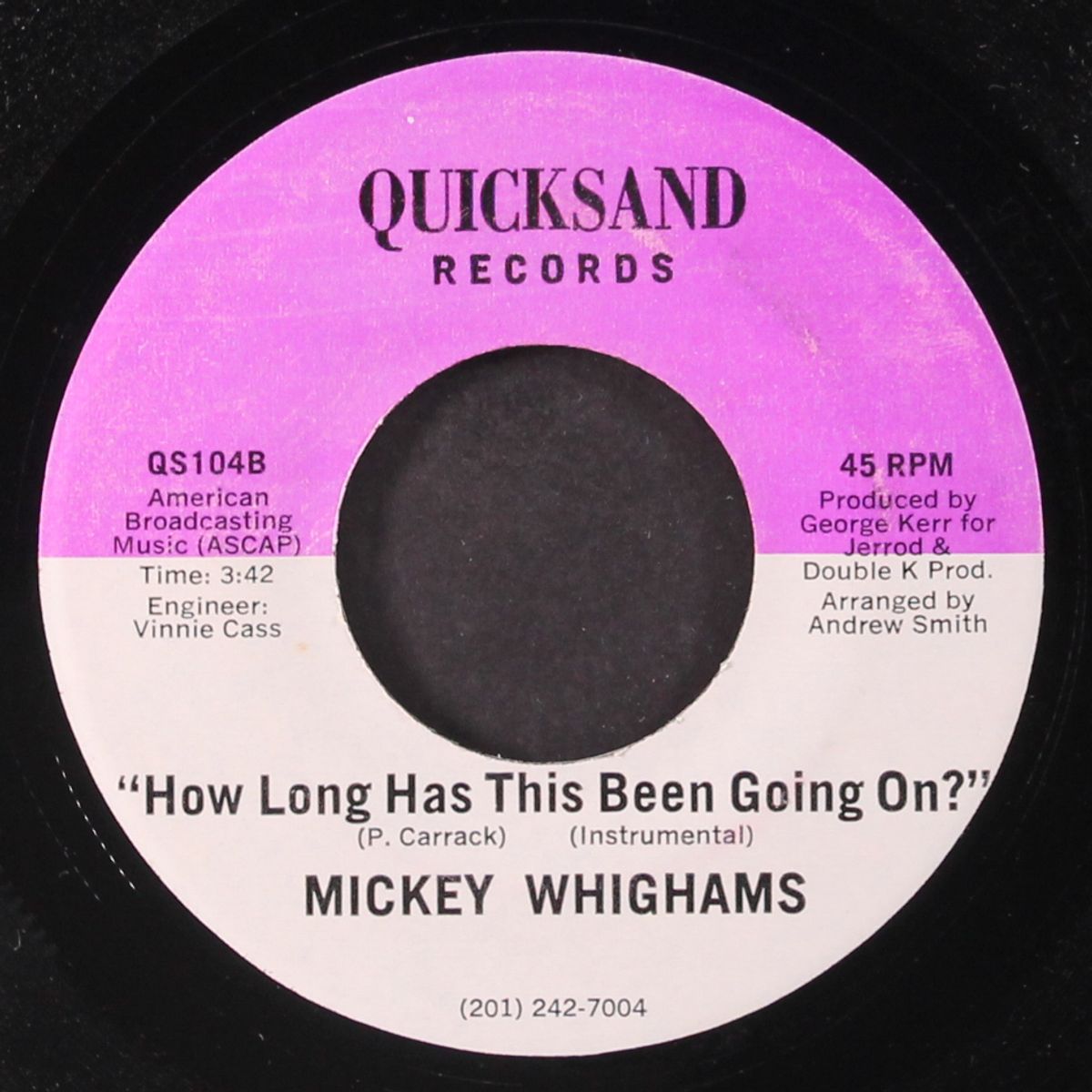 how long has this been going on? by MICKEY WHIGHAMS