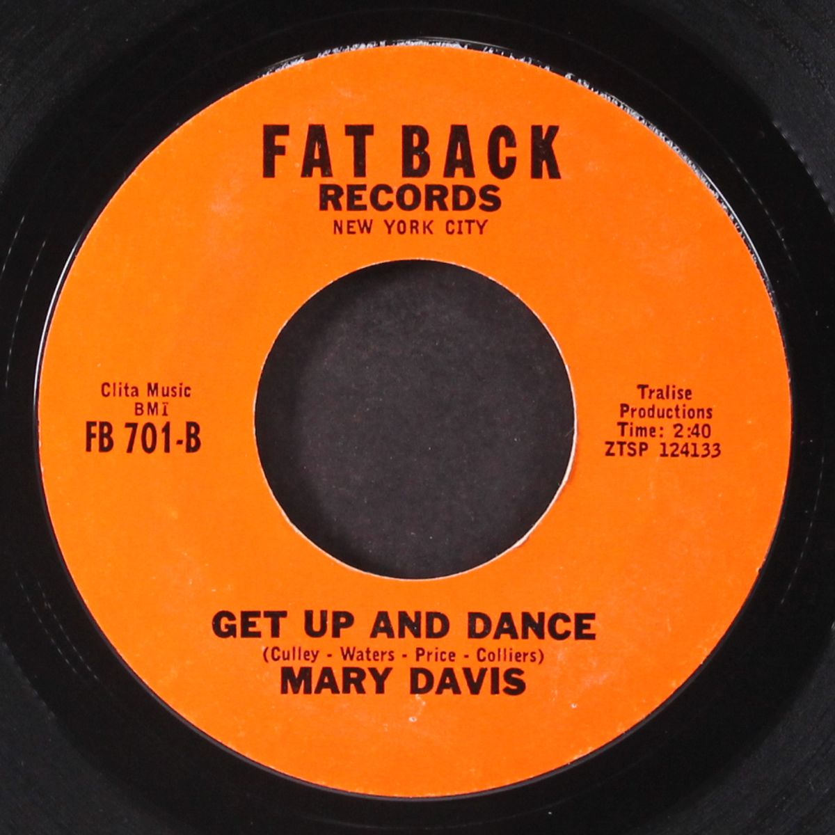 get up and dance / stop pretending by MARY DAVIS