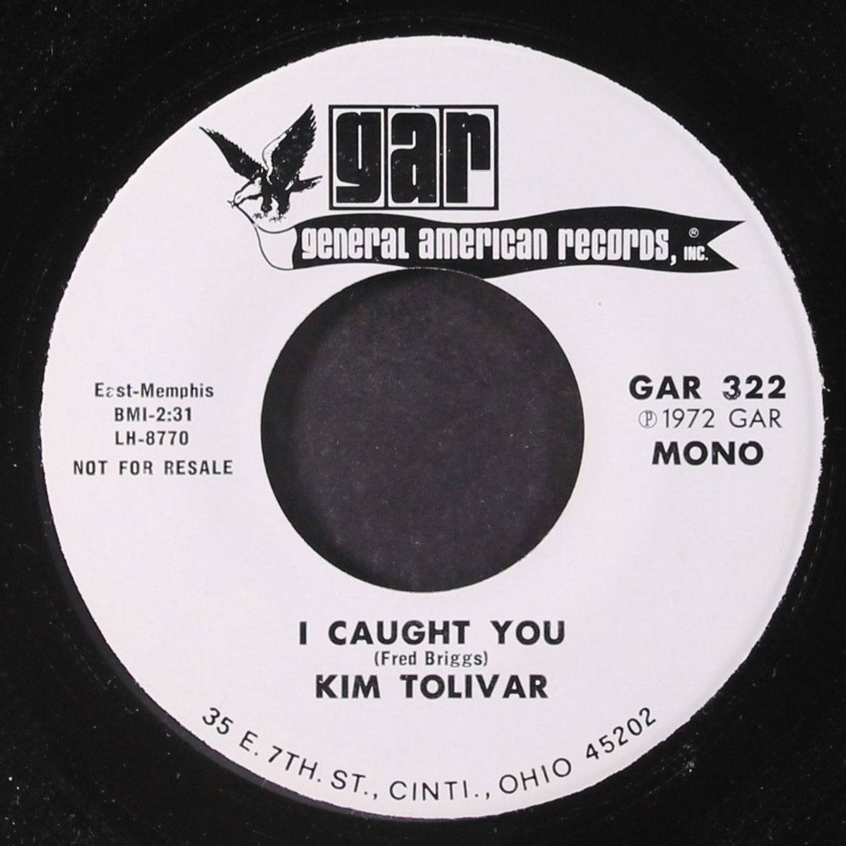 i caught you / mono by KIM TOLIVAR