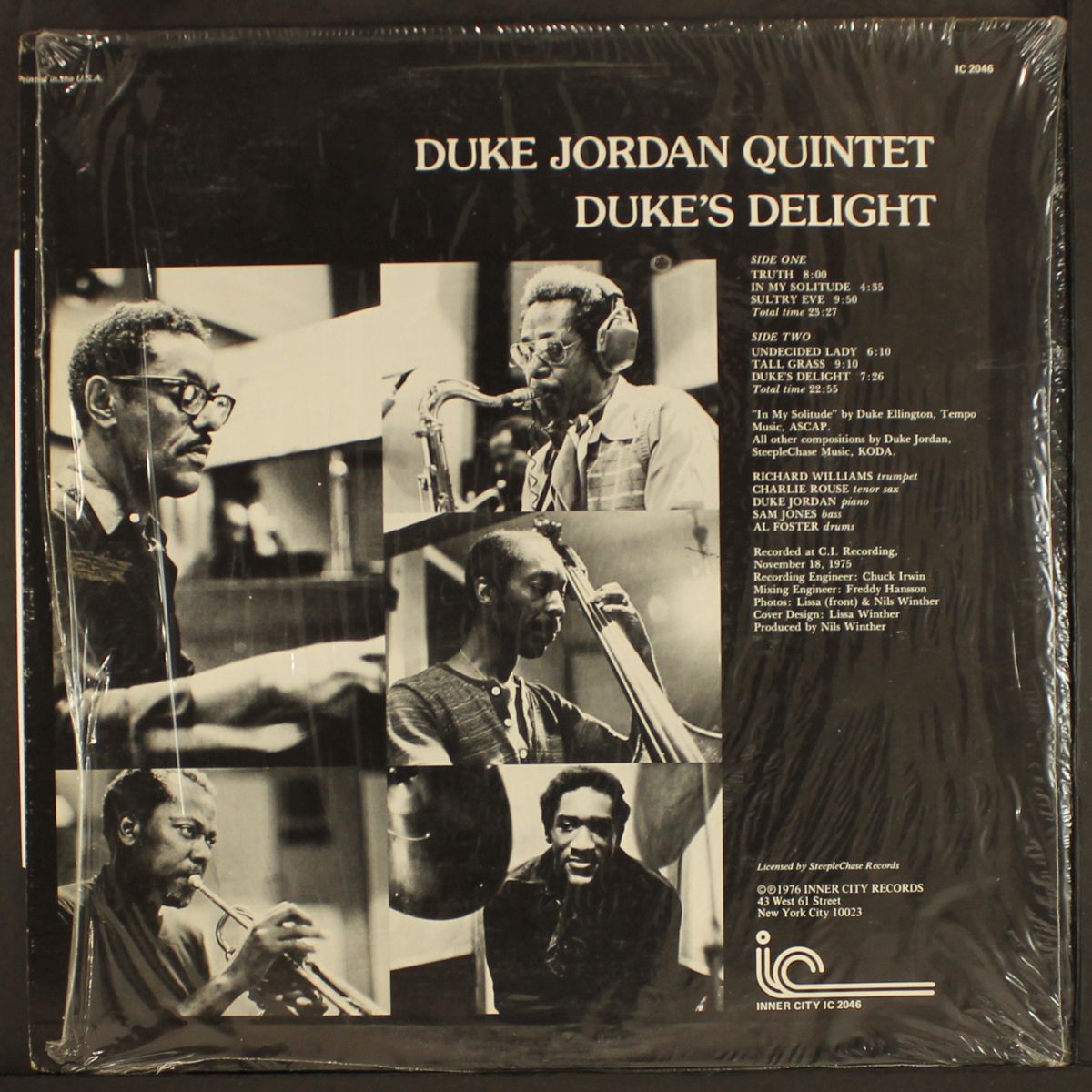 duke's delight by DUKE JORDAN