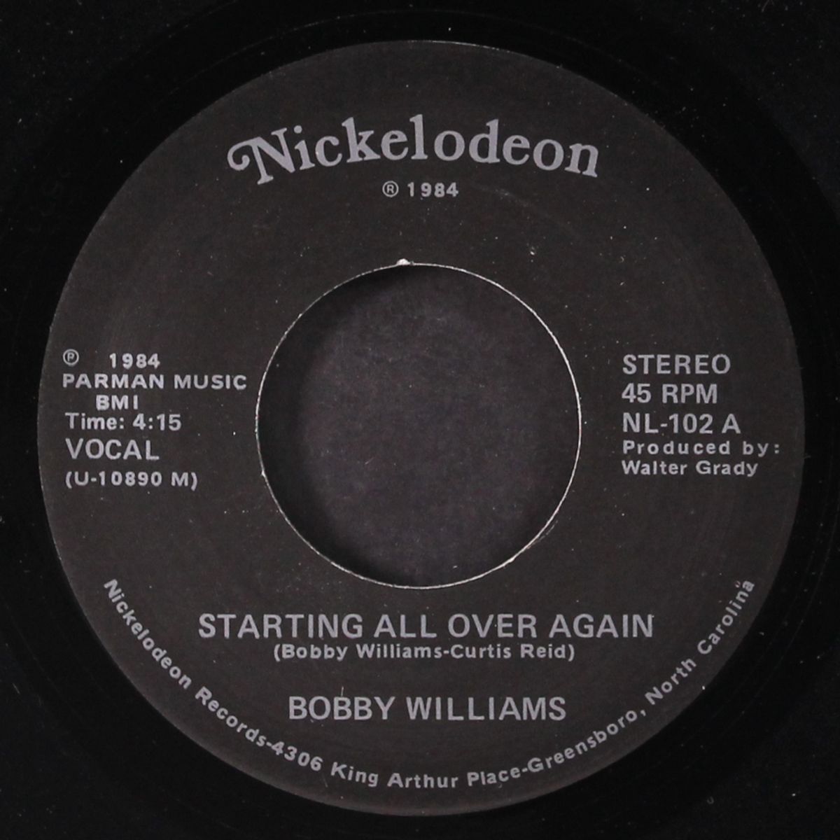 starting all over again / instrumental by BOBBY WILLIAMS