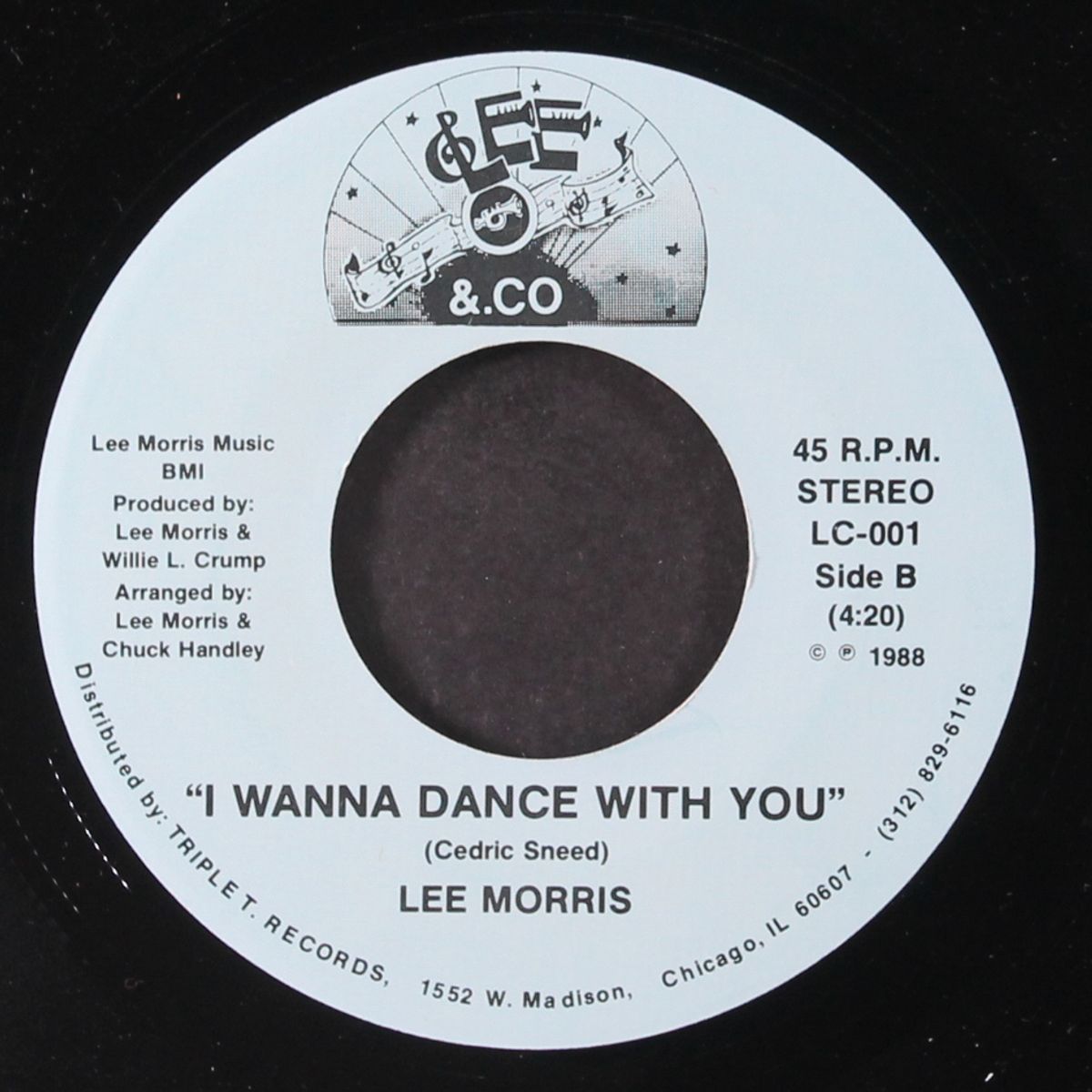 weak man / i wanna dance with you by LEE MORRIS