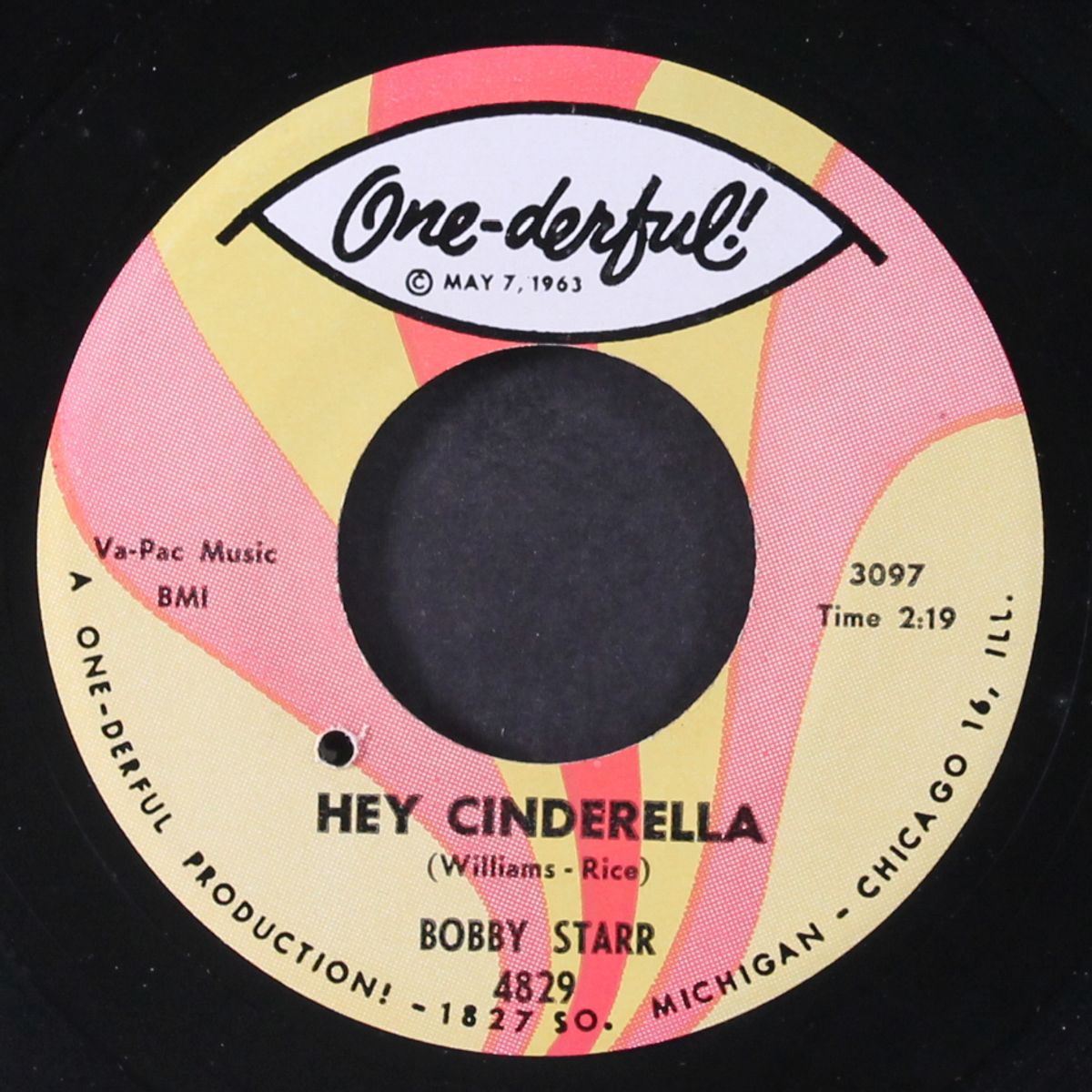 hey cinderella / hey bobby by BOB STARR