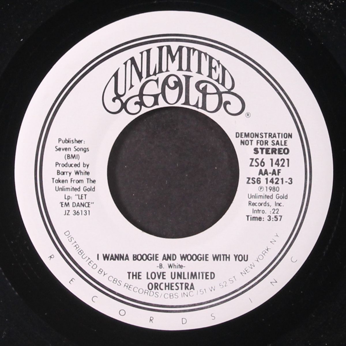 i wanna boogie woogie with you / same by LOVE UNLIMITED ORCHESTRA