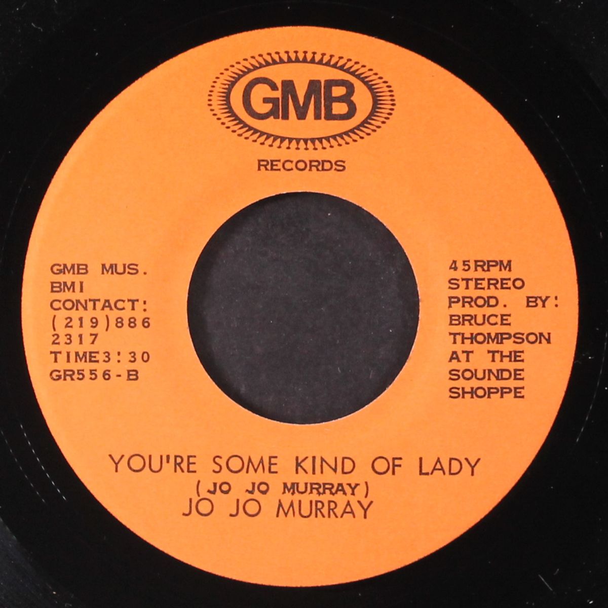 you're some kind of lady / i been crying all night by JO JO MURRAY