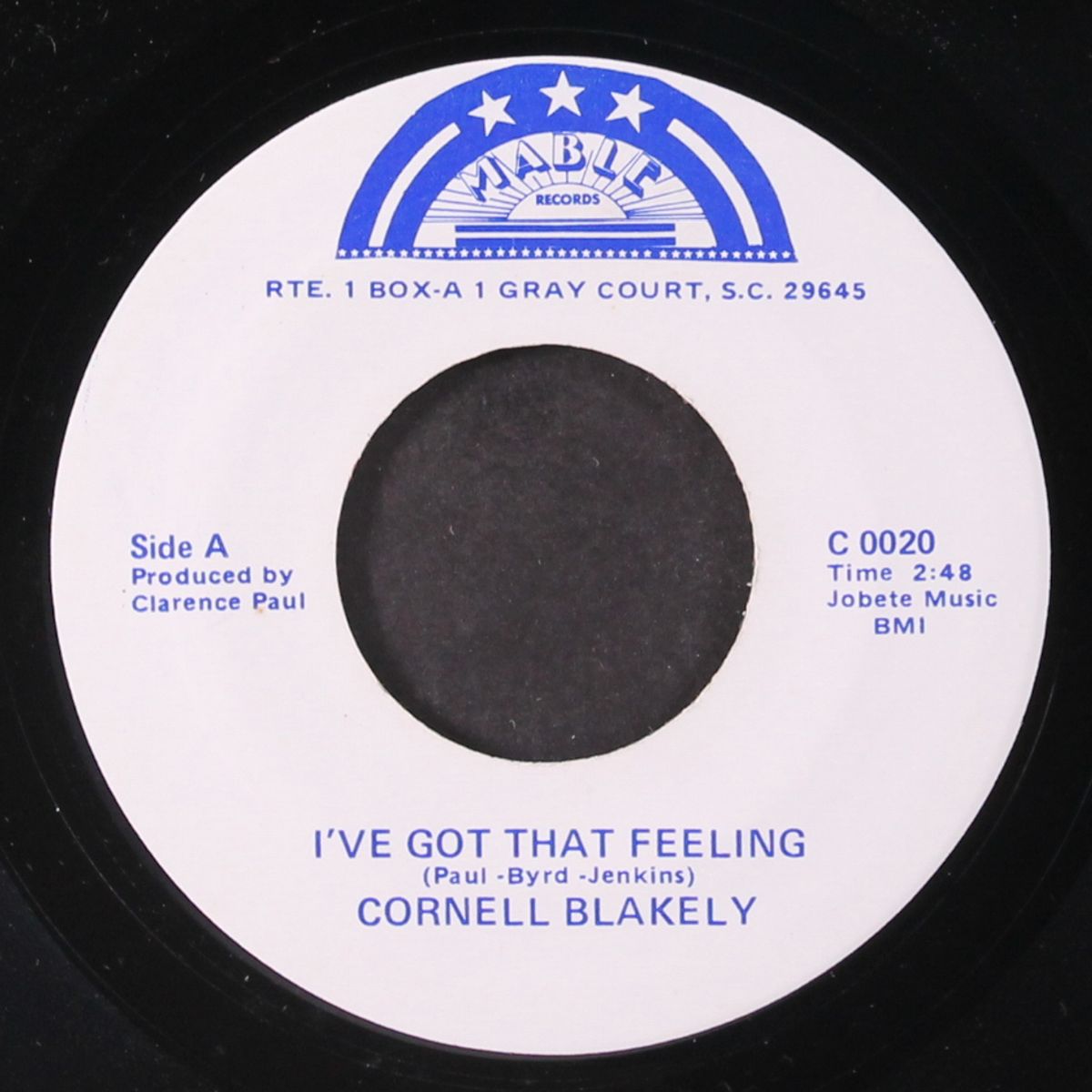 i want my share / i've got that feeling by CORNELL BLAKELY