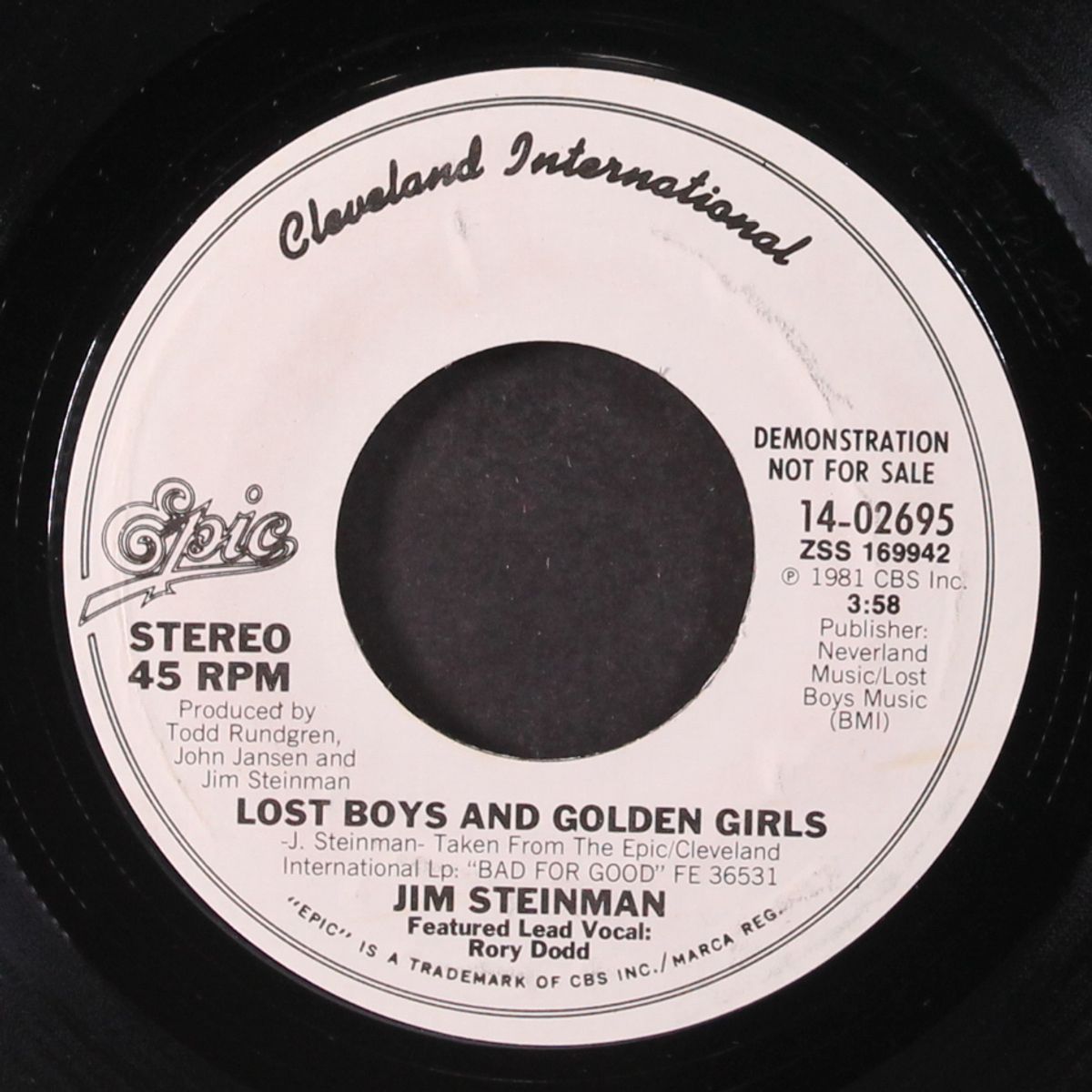 lost boys and golden girls / same by JIM STEINMAN