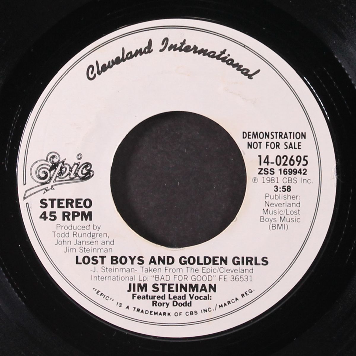 lost boys and golden girls / same by JIM STEINMAN