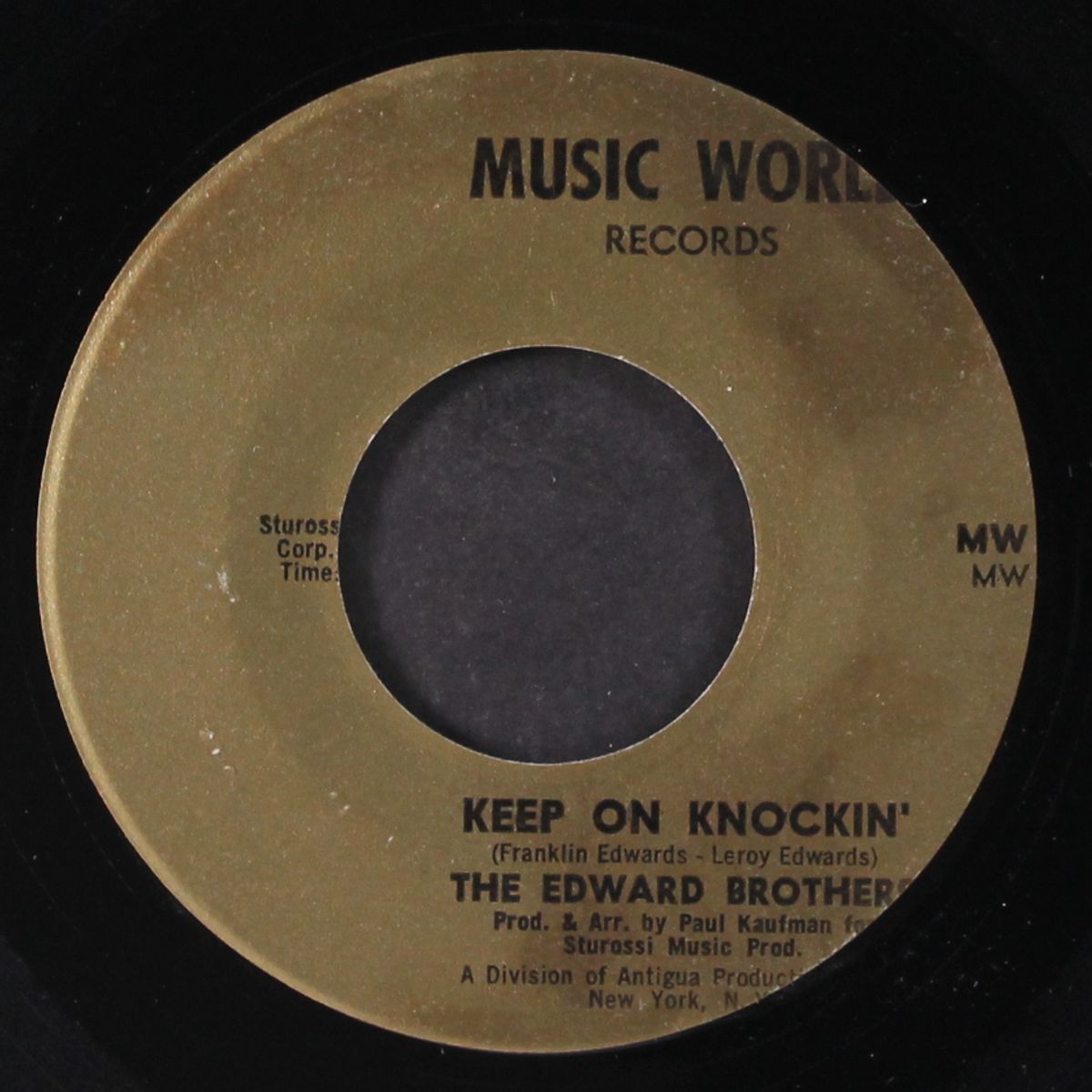 people say but they don't know / keep on knockin' by EDWARD BROTHERS