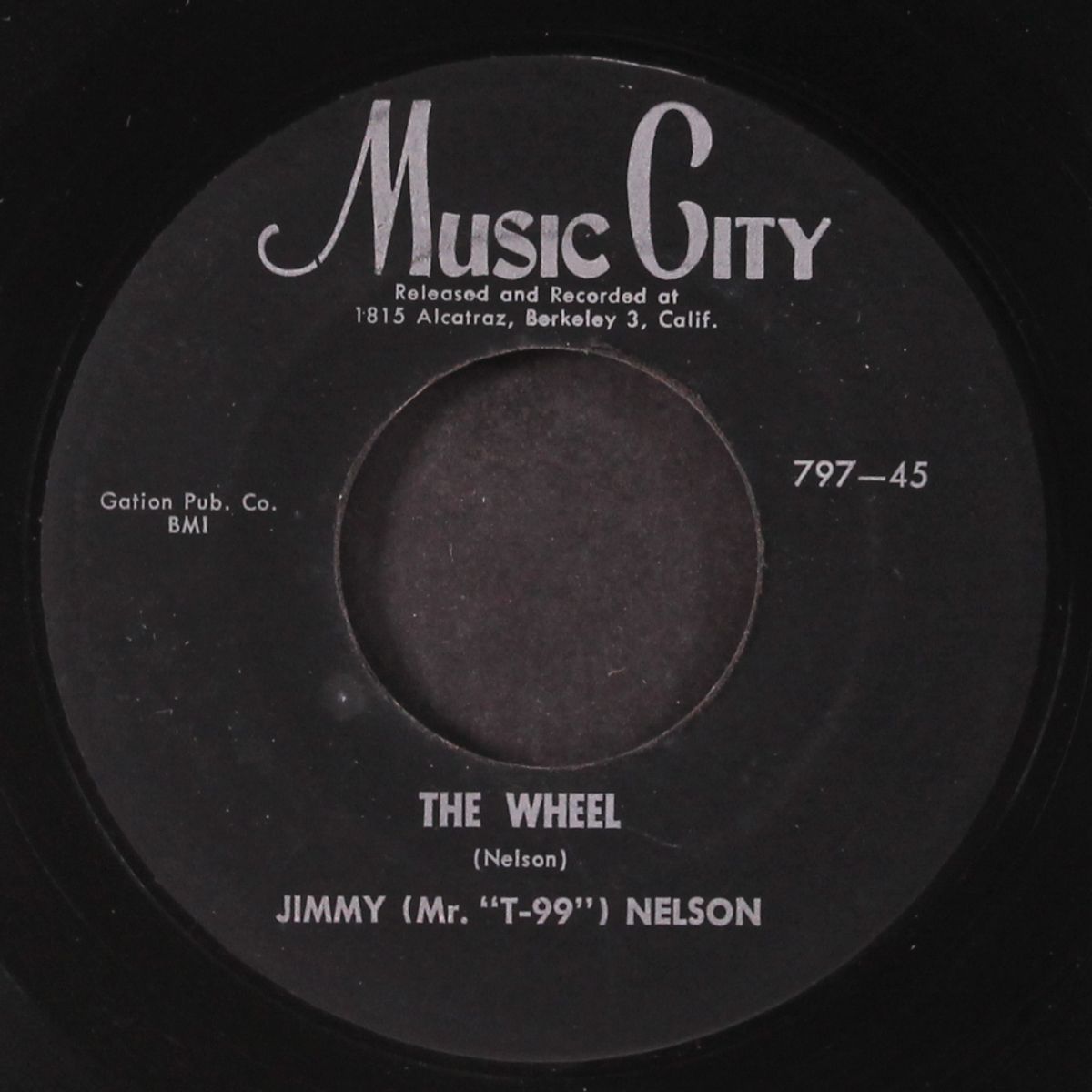 she moves me / the wheel by JIMMY 'T-99' NELSON