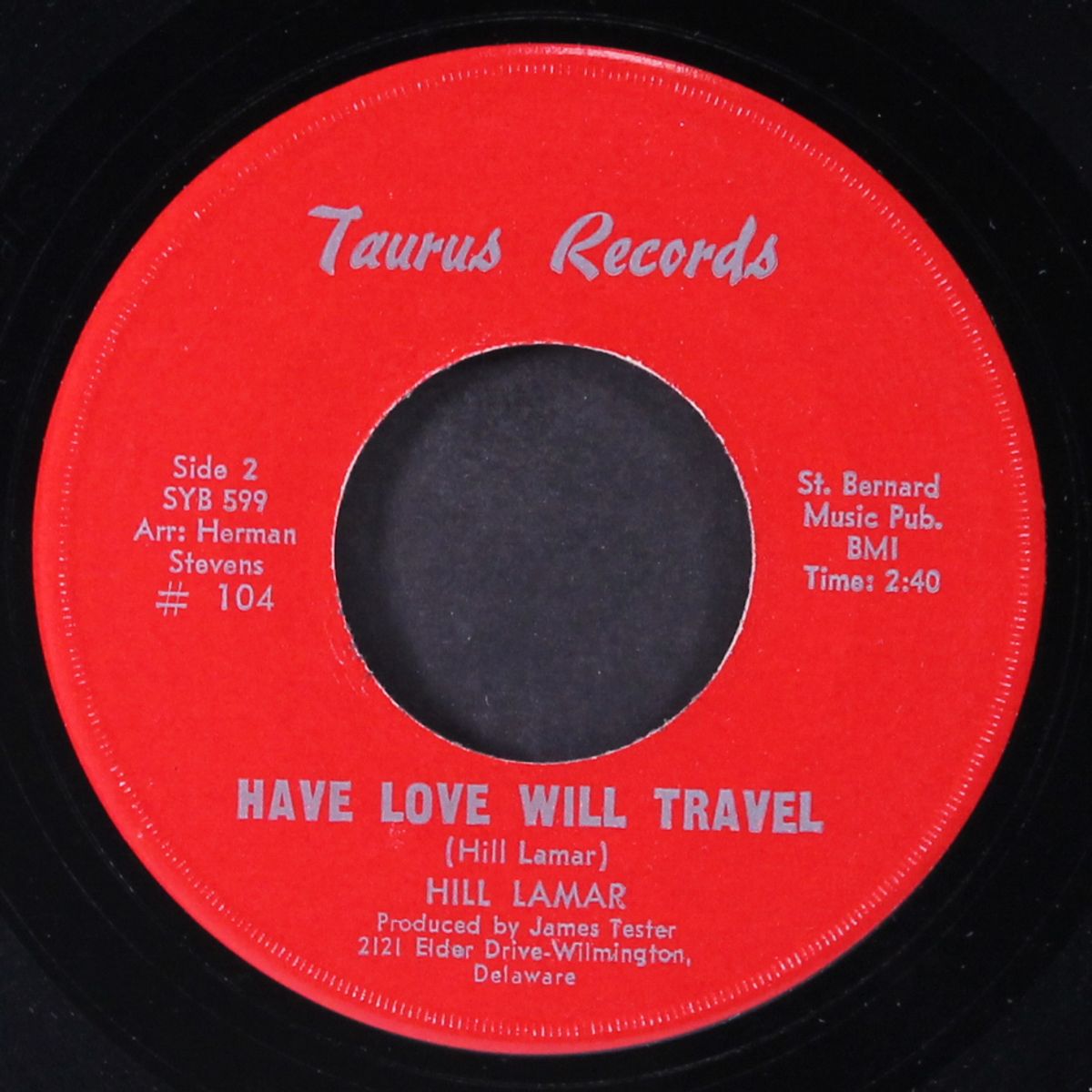have love will travel by HILL LAMAR