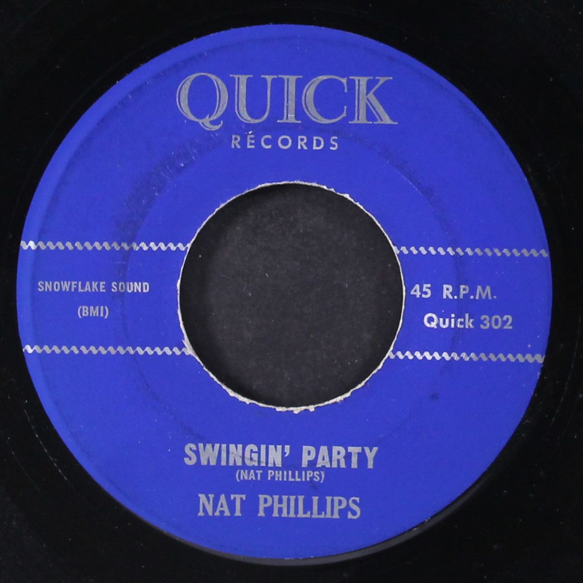 down on my knees / swingin' party by NAT PHILLIPS