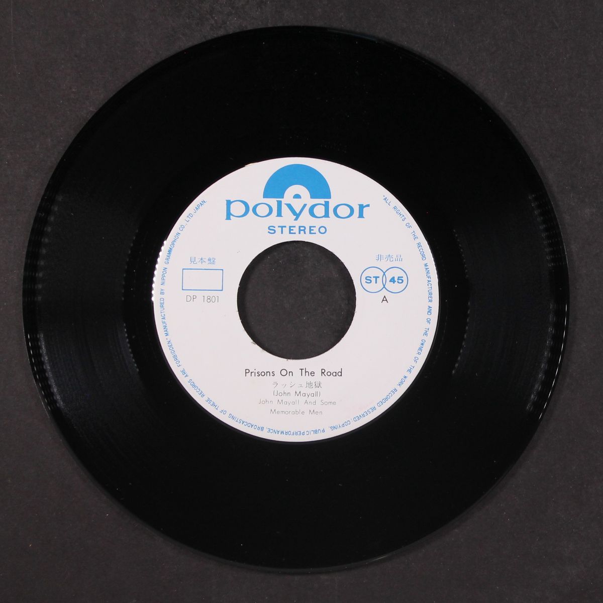 prisons on the road / blue fox by JOHN MAYALL