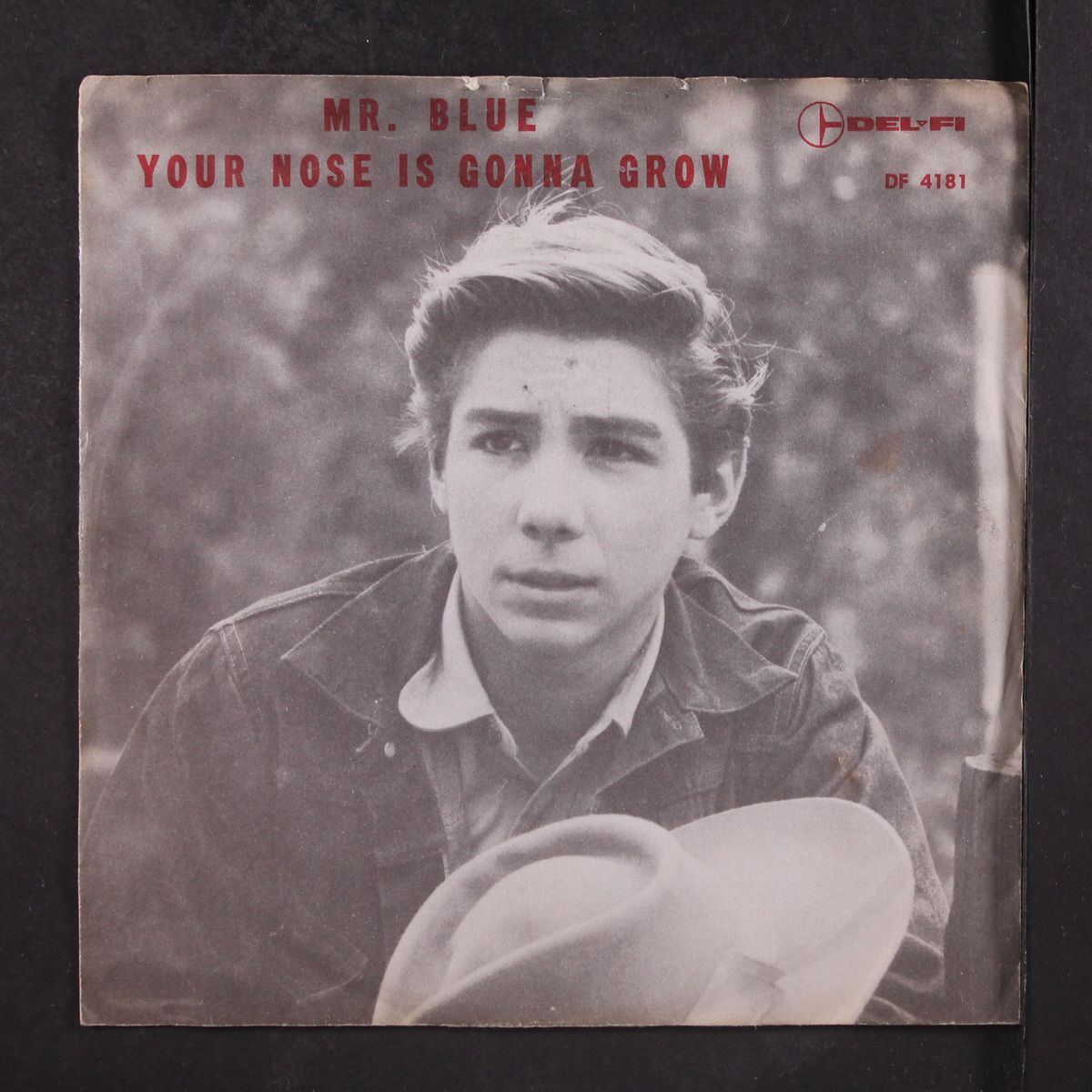 your nose is gonna grow / mr blue by JOHNNY CRAWFORD