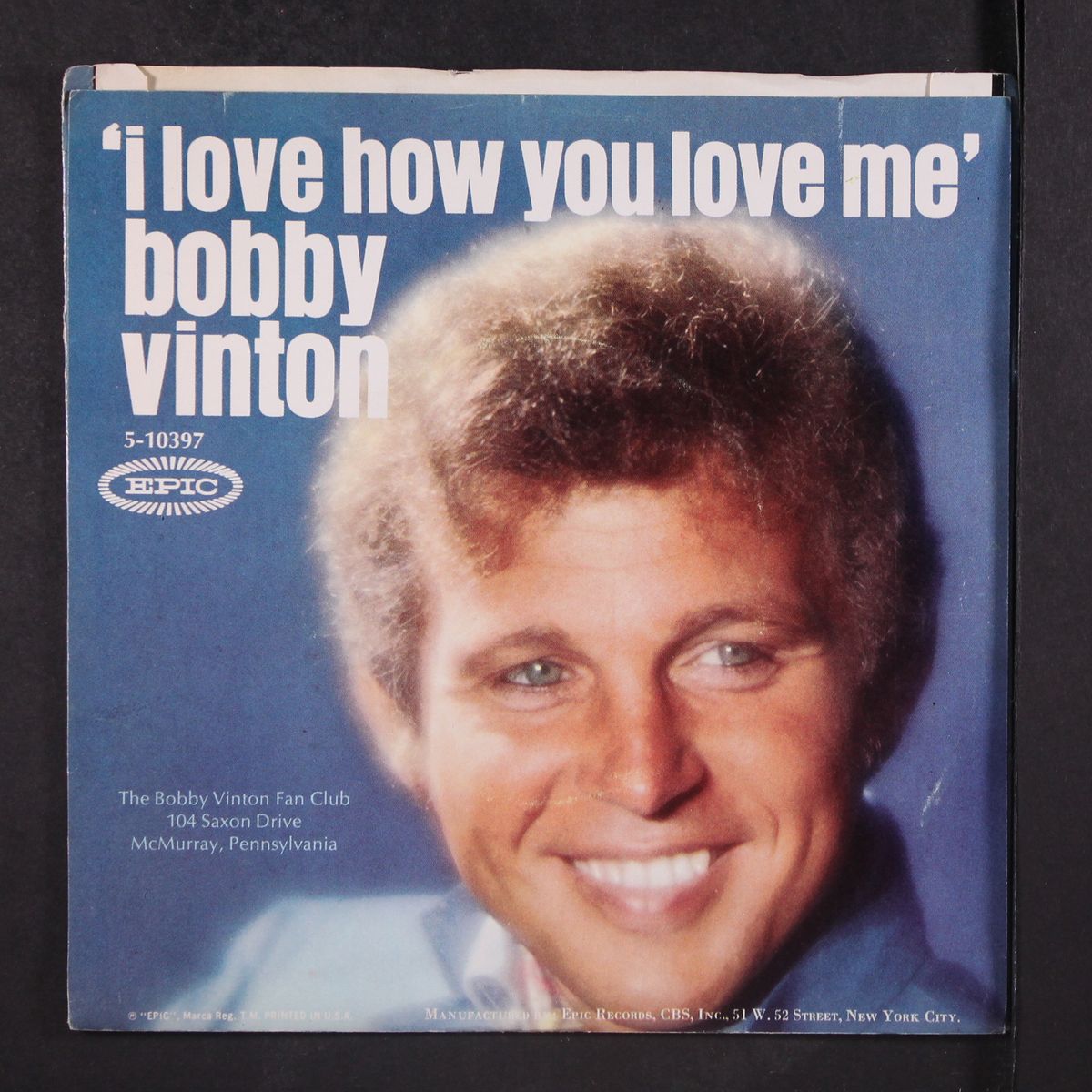 i love how you love me by BOBBY VINTON