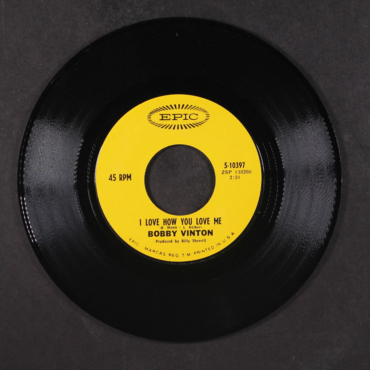 i love how you love me by BOBBY VINTON