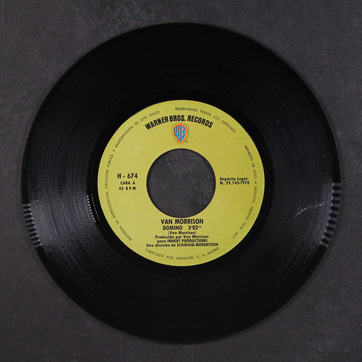 domino / come running (ven corriendo) by VAN MORRISON