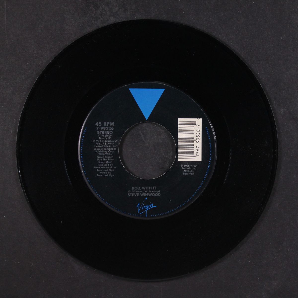 roll with it by STEVE WINWOOD