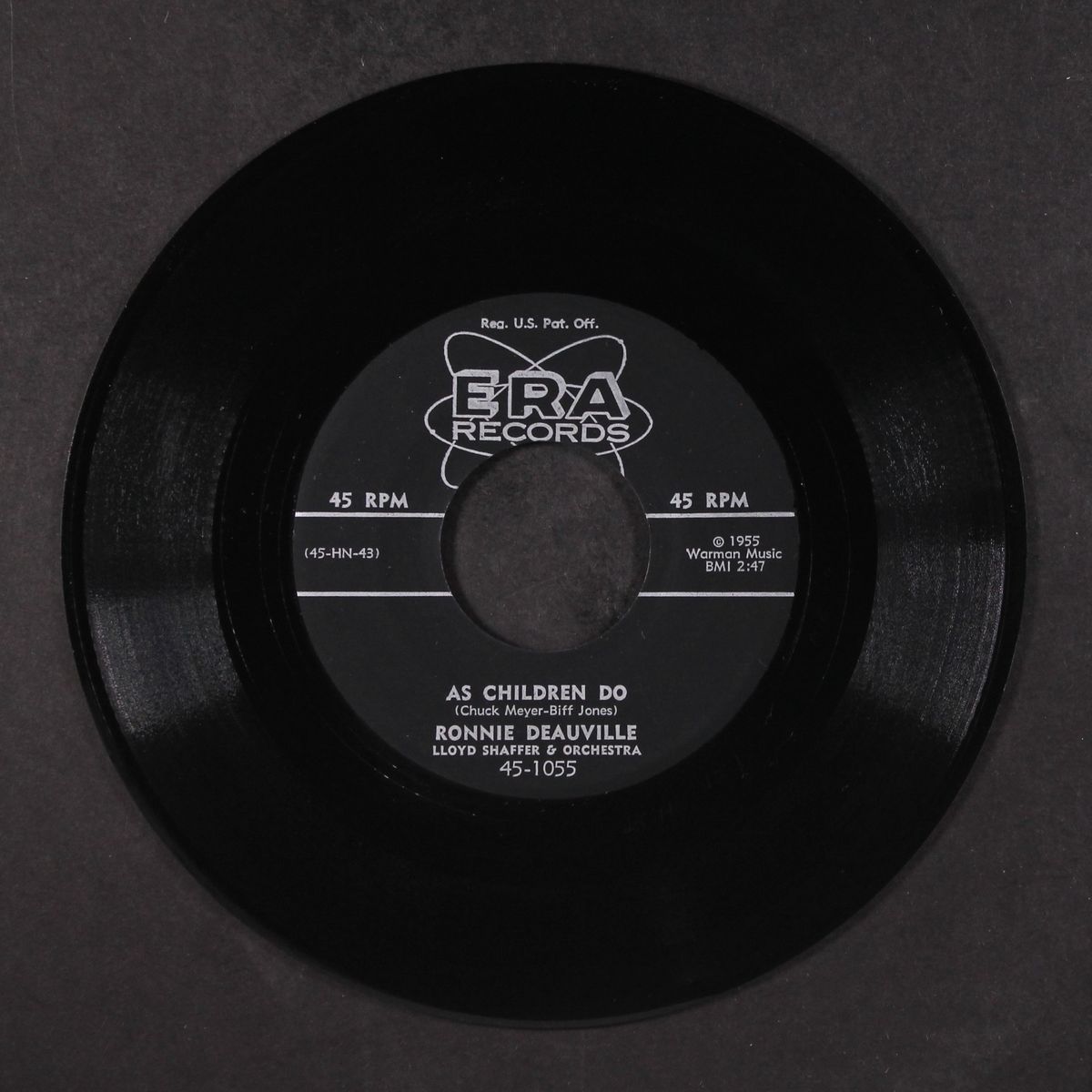 as children do by RONNIE DEAUVILLE