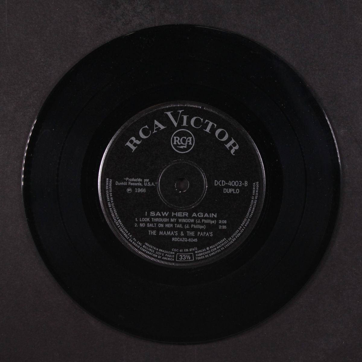 i saw her again / +3 by MAMAS & THE PAPAS
