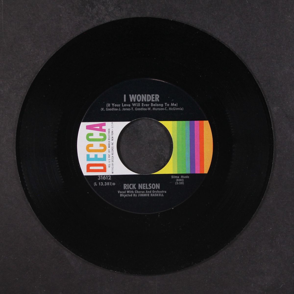 the very thought of you by RICK NELSON