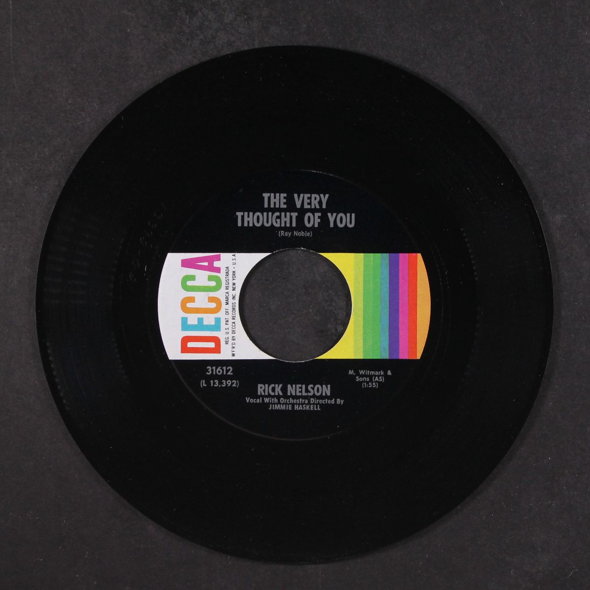 the very thought of you by RICK NELSON