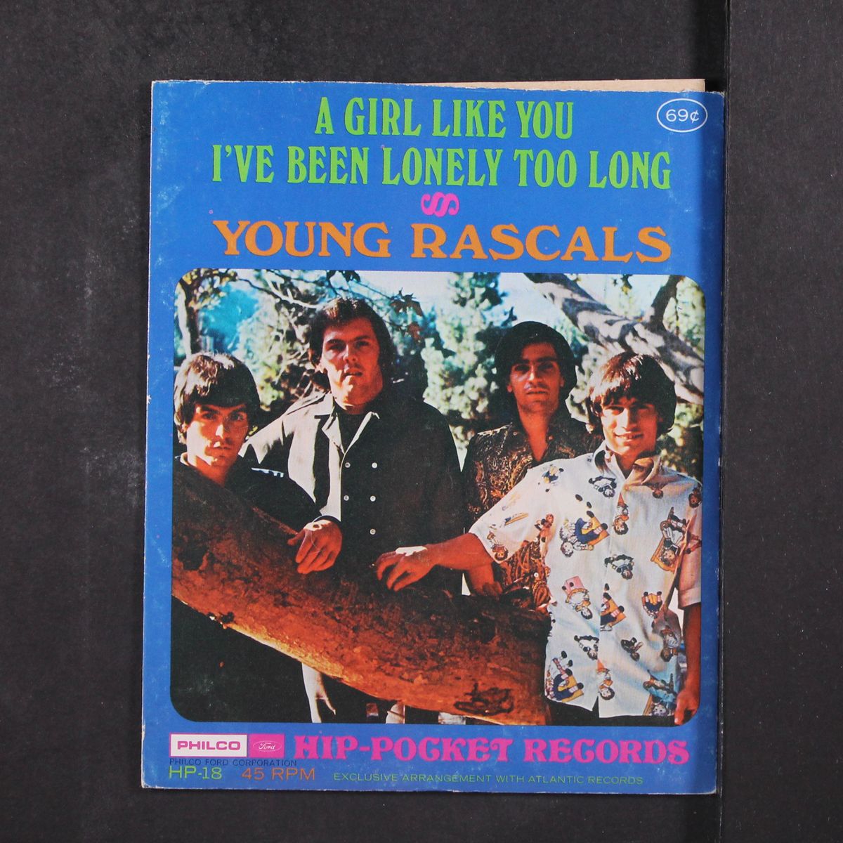 a girl like you / lonely too long by YOUNG RASCALS