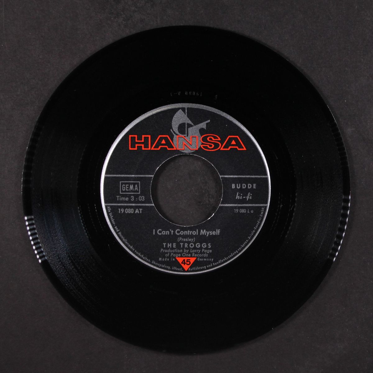 i can't control myself by TROGGS