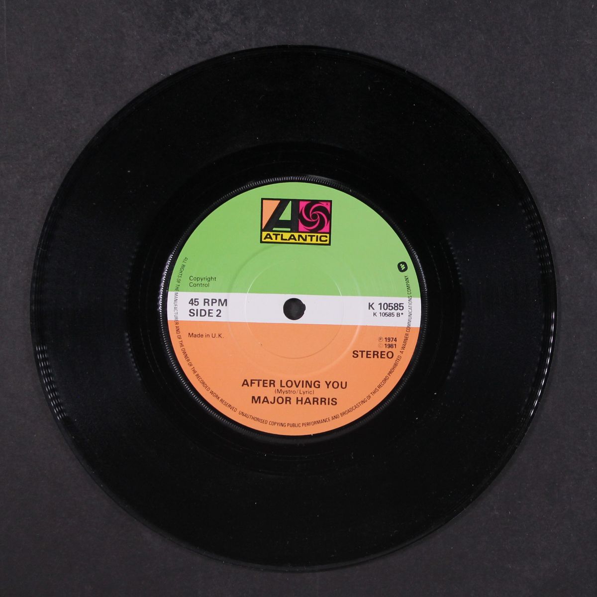 love won't let me wait / after loving you by MAJOR HARRIS