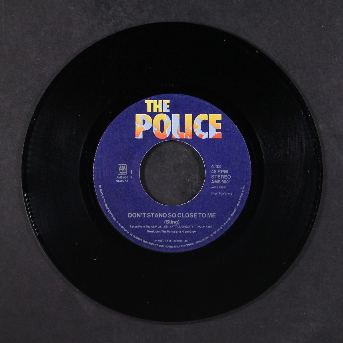 don't stand so close to me / friends by POLICE