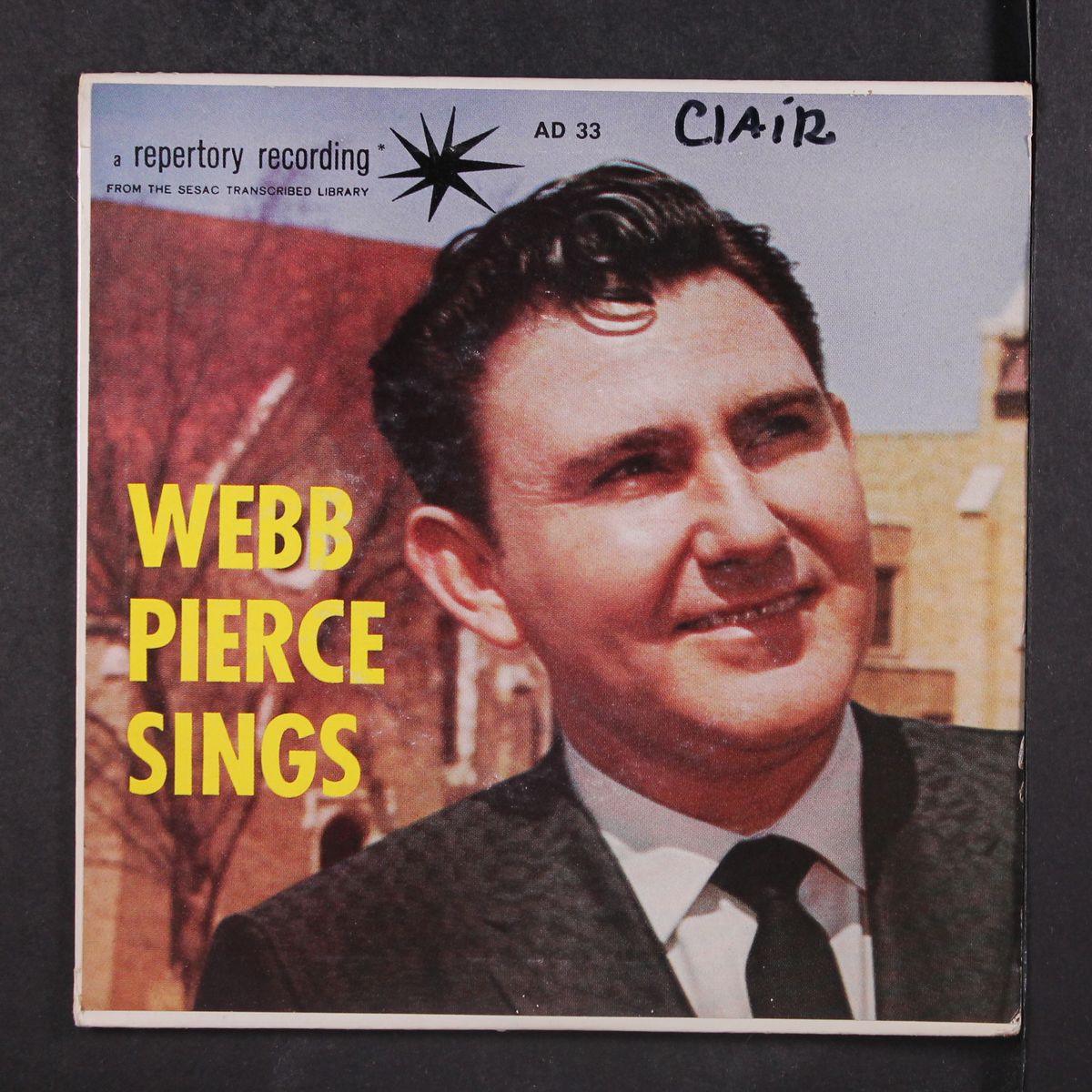 sings by WEBB PIERCE