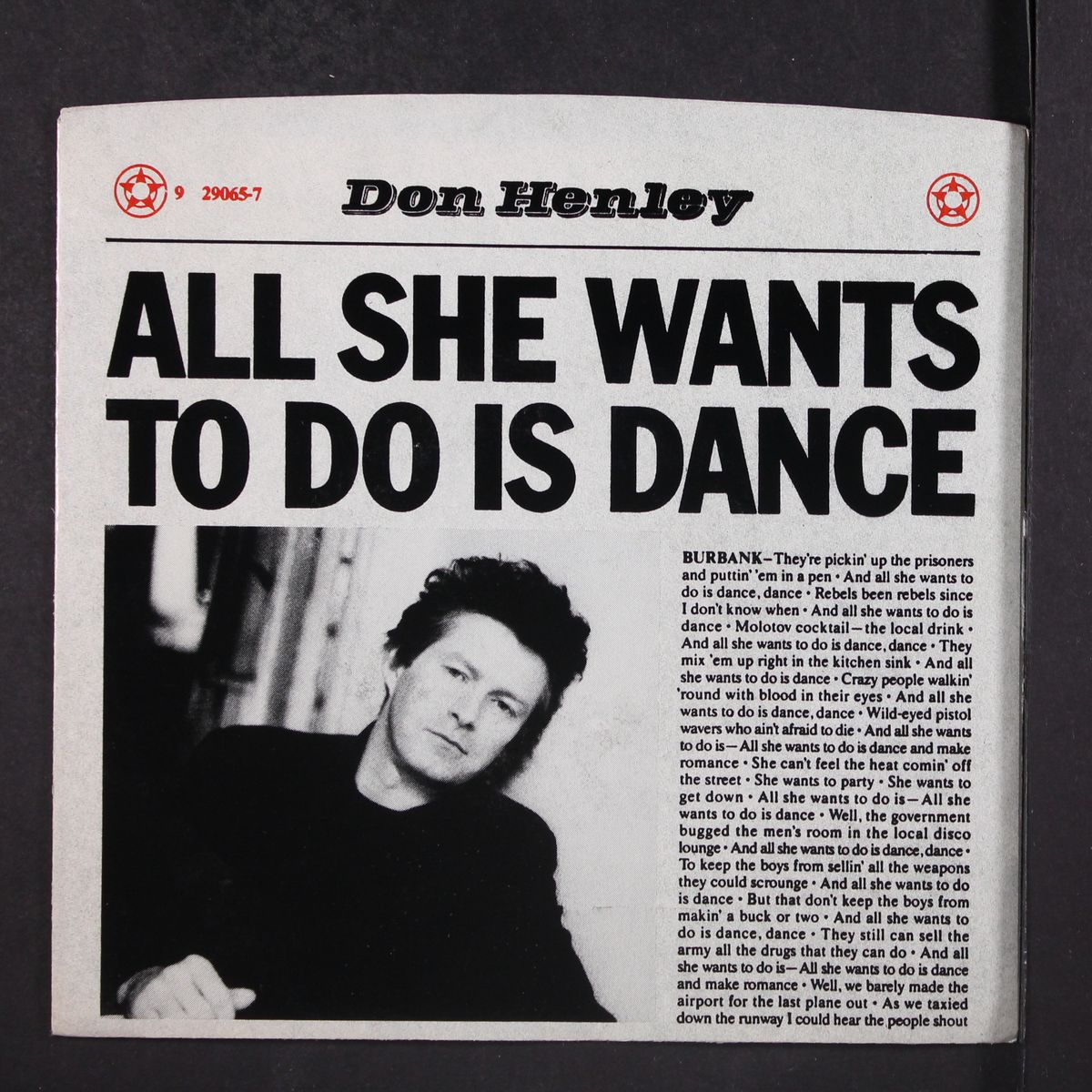 all she wants to do is dance / building the perfect beast by DON HENLEY