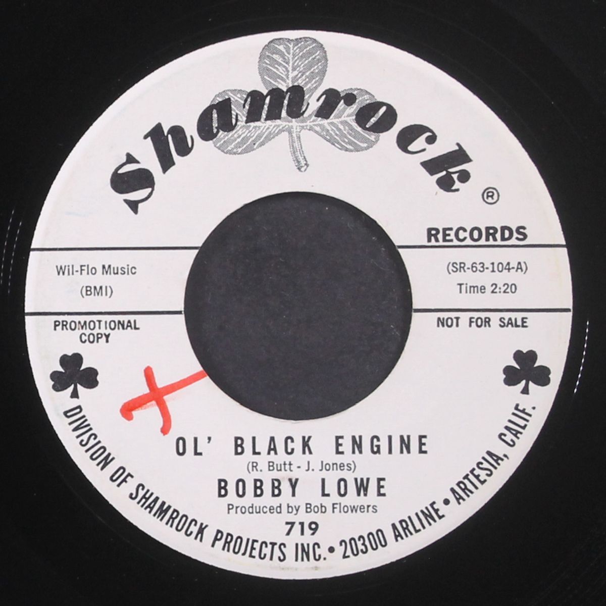 ol' black engine / every inch a sailor by BOBBY LOWE