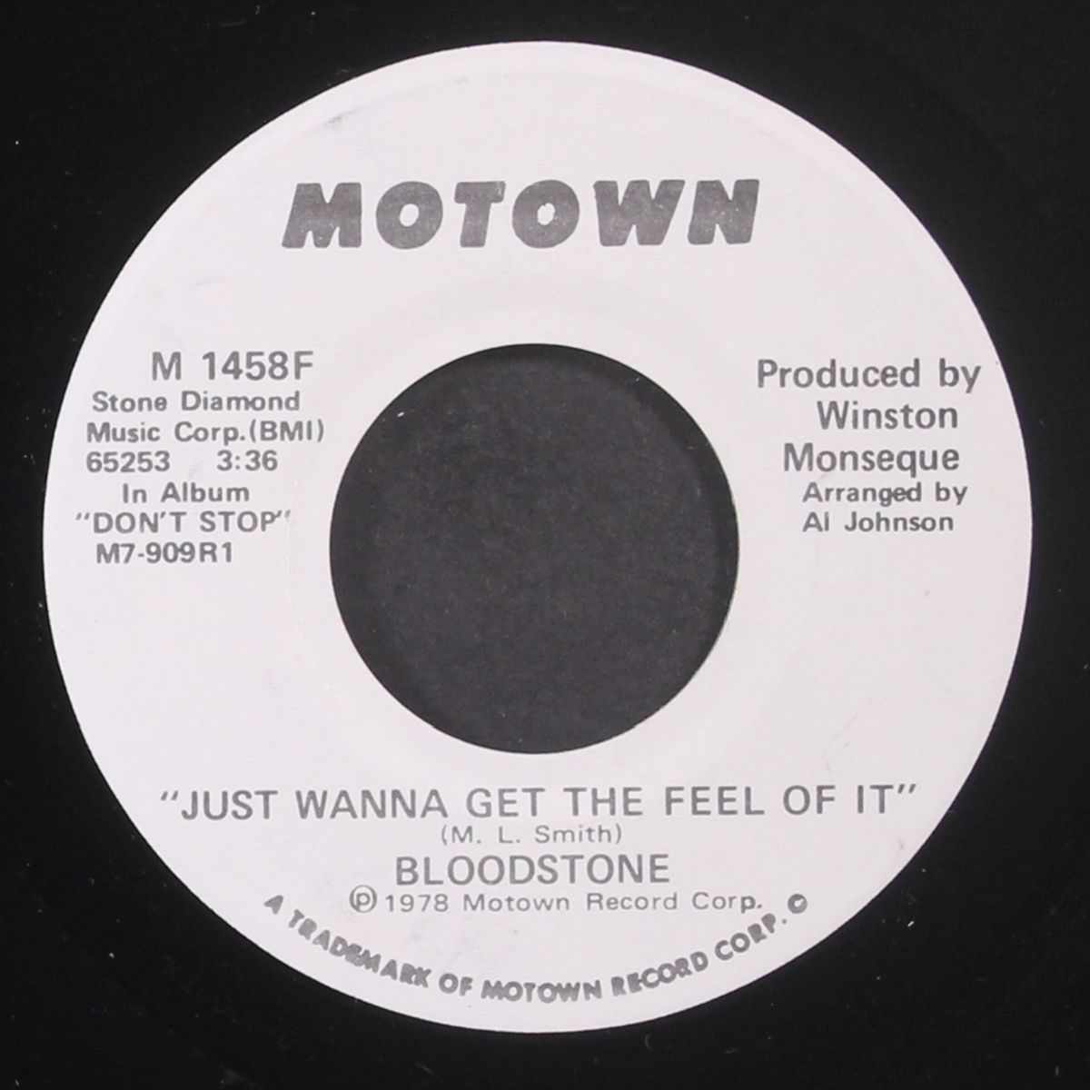 just wanna get the feel of it / same by BLOODSTONE