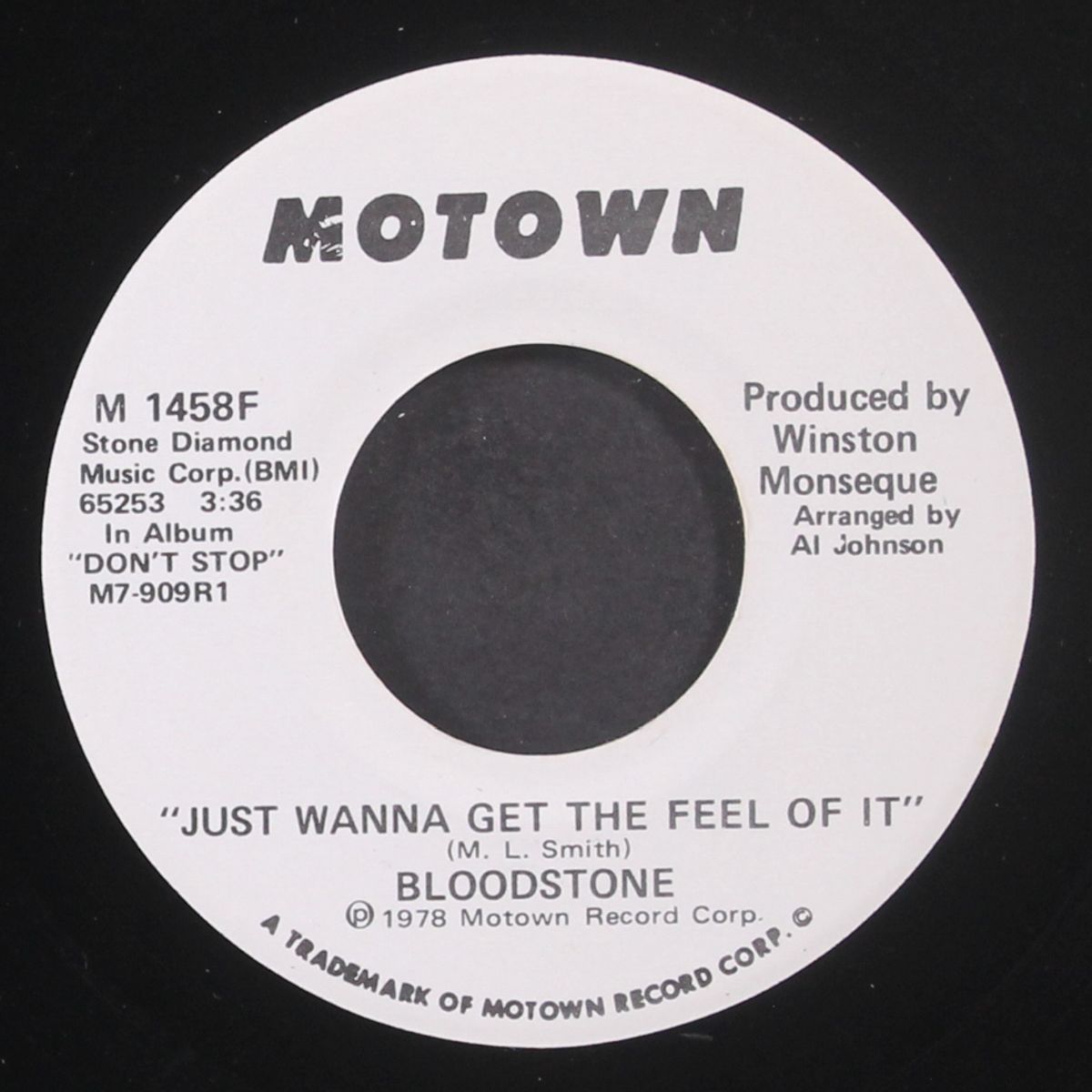 just wanna get the feel of it / same by BLOODSTONE