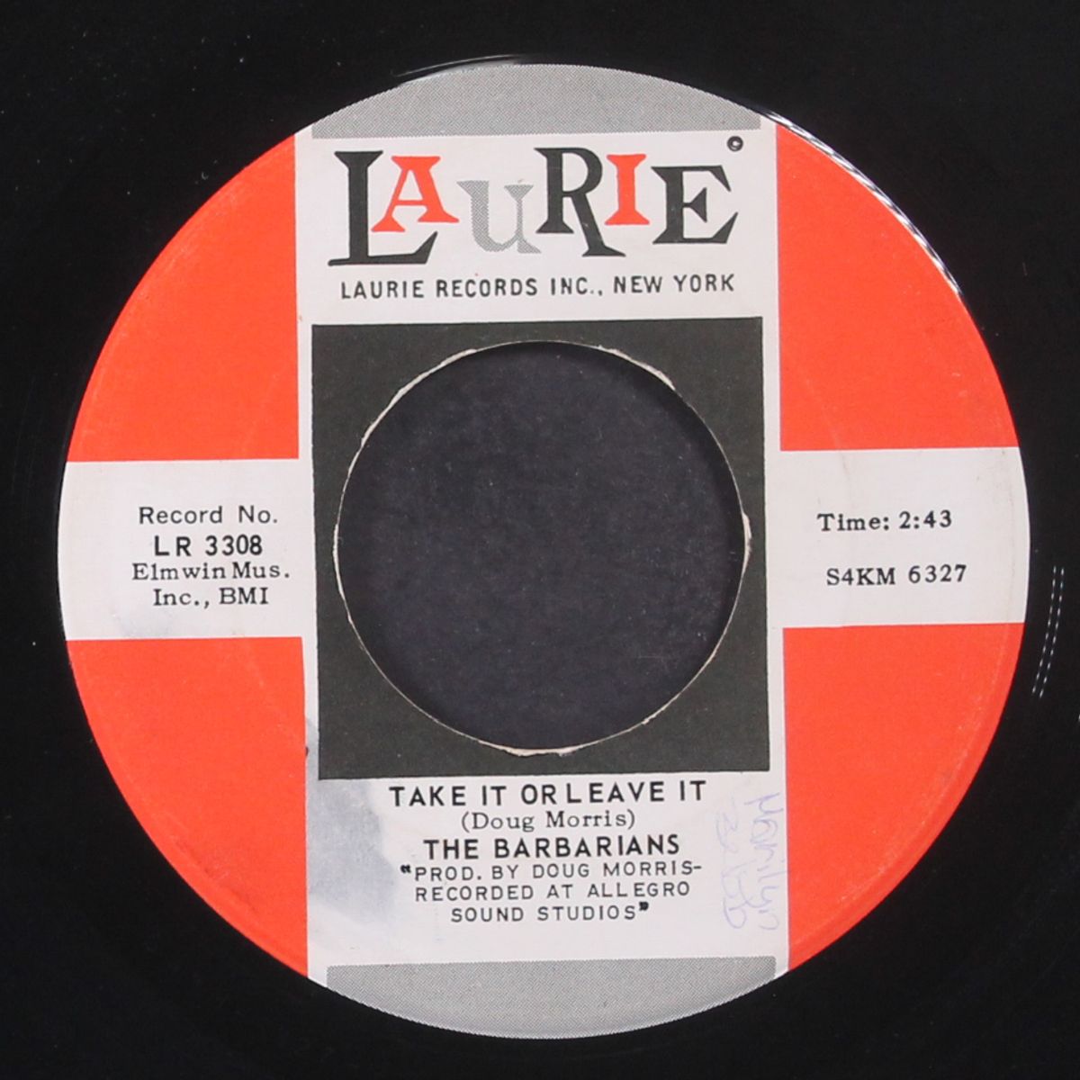 are you a boy or are you a girl / take it or leave it by BARBARIANS