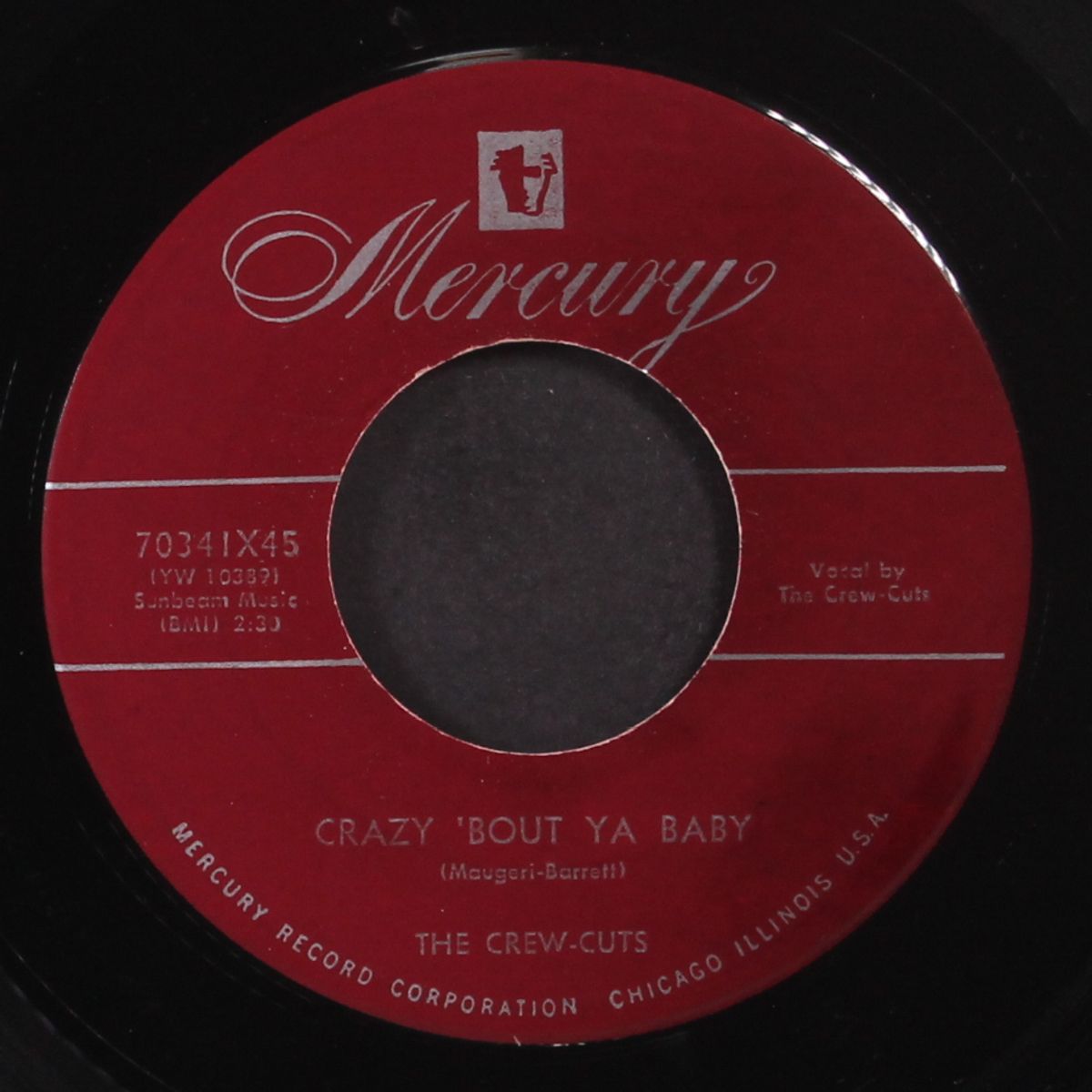 crazy 'bout ya baby / angela mia by CREW-CUTS