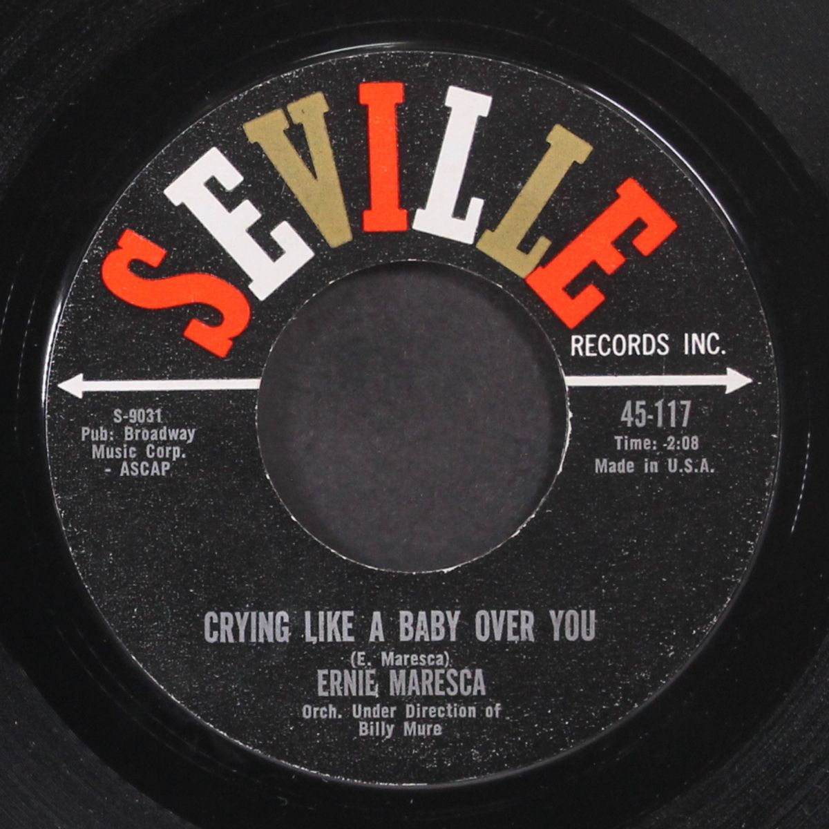 shout! shout! / crying like a baby over you by ERNIE MARESCA