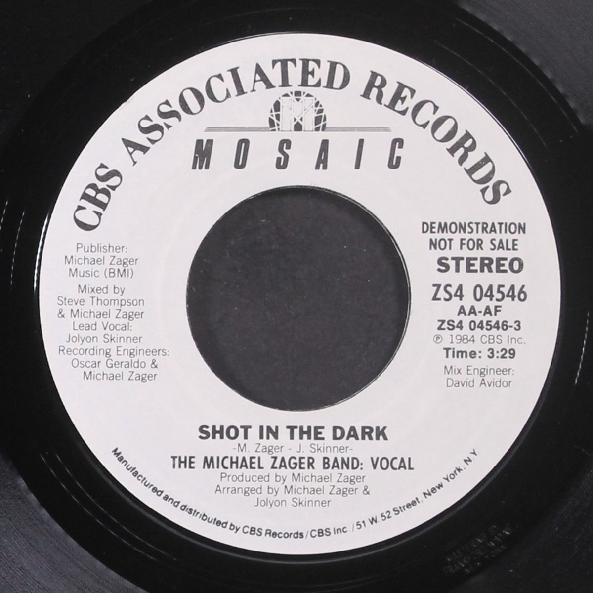 shot in the dark / short by MICHAEL ZAGER BAND