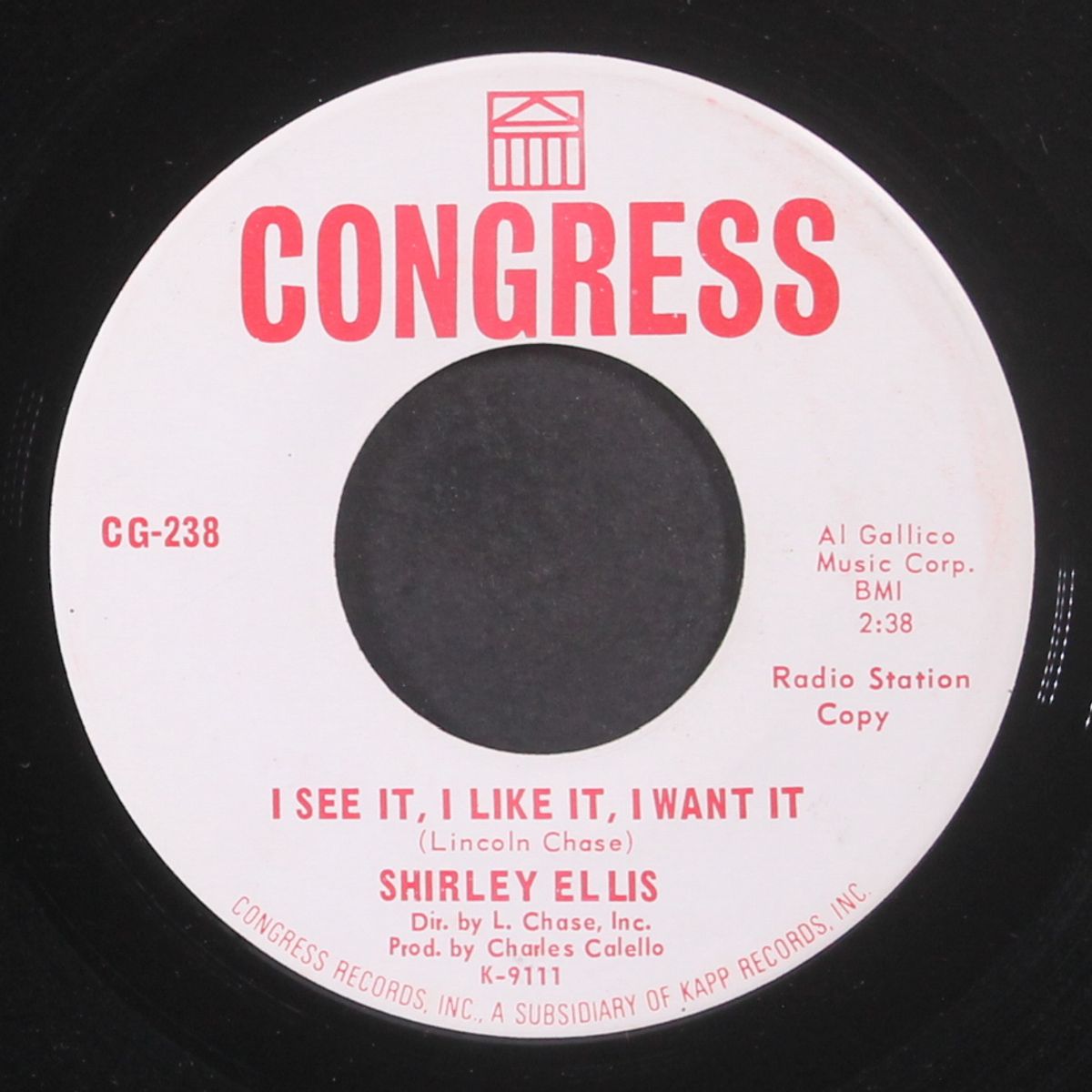 the puzzle song / i see it, i like it, i want it by SHIRLEY ELLIS