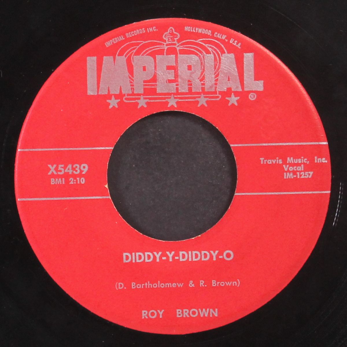 let the four winds blow / diddy-y-diddy-o by ROY BROWN