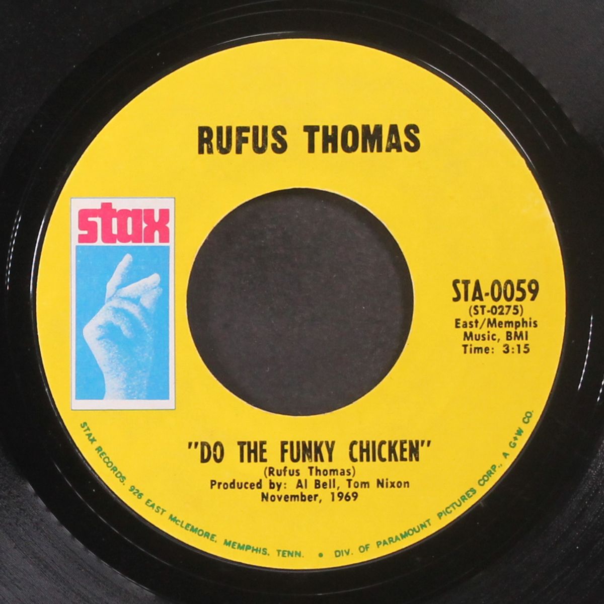 do the funky chicken / turn your damper down by RUFUS THOMAS