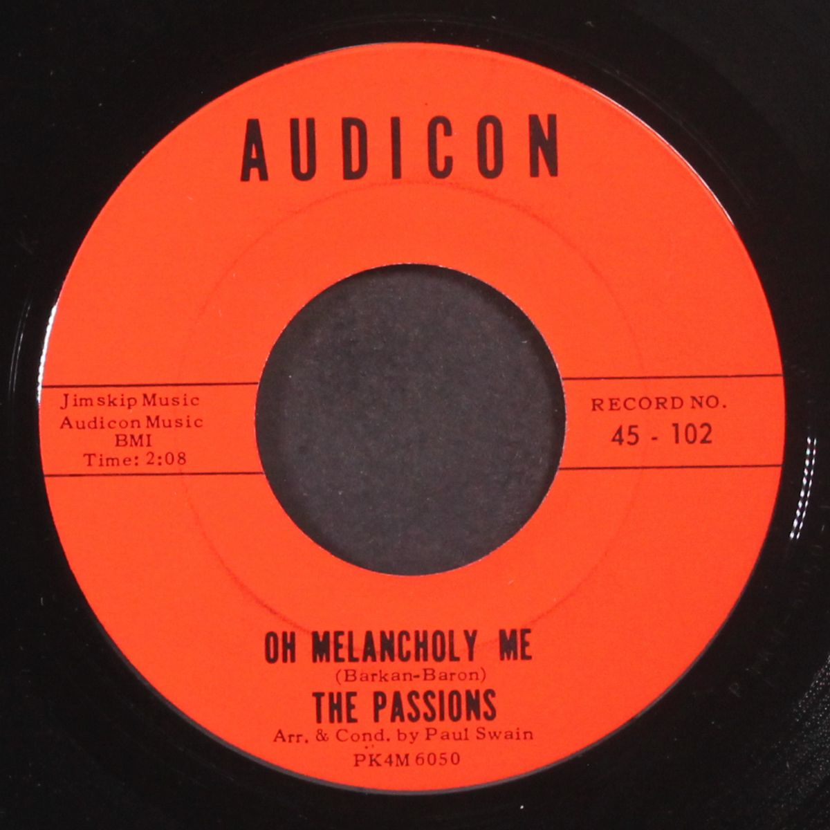 just to be with you / oh melancholy me by PASSIONS